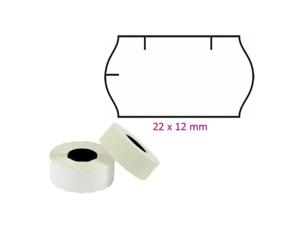 Etikety CONTACT do kleští 22x12mm bílé Kup Teď