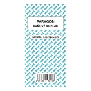 Bezpečná Platba Paragon 50 listů bez propisu 1320