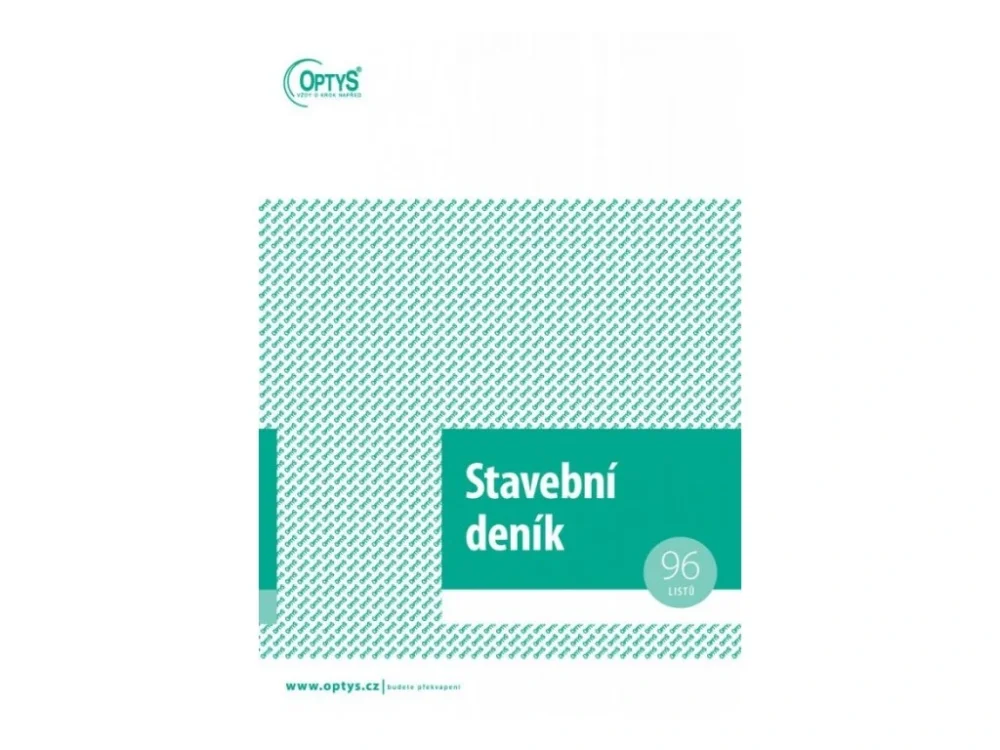 Stavební deník A4 1266 Kup Teď