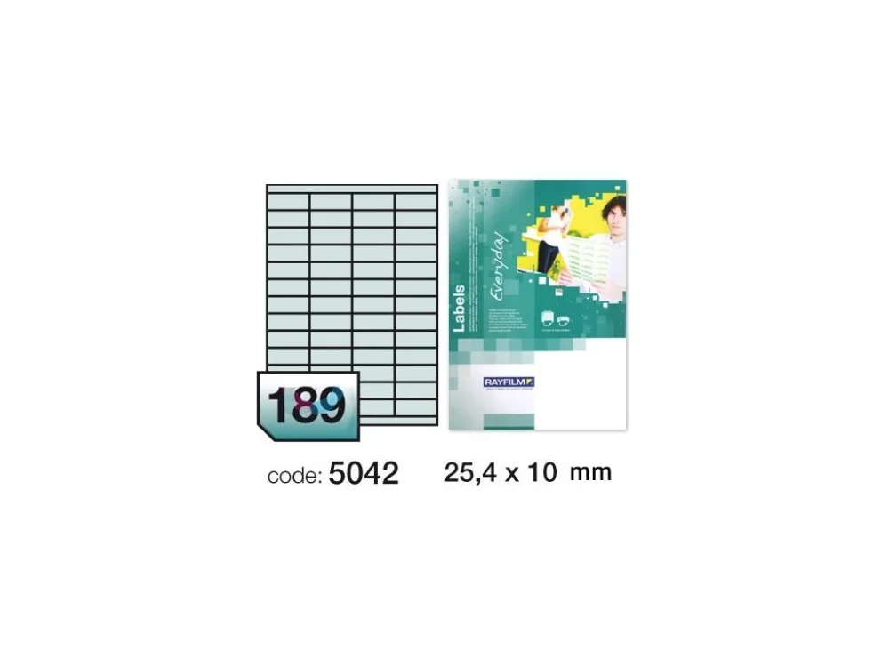Etikety Everyday 25,4x10mm R0ECO.5042A Ověřený