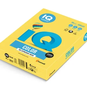 Cenově Výhodný IQ COLOR CY39 A4 80g kanárkově žlutá