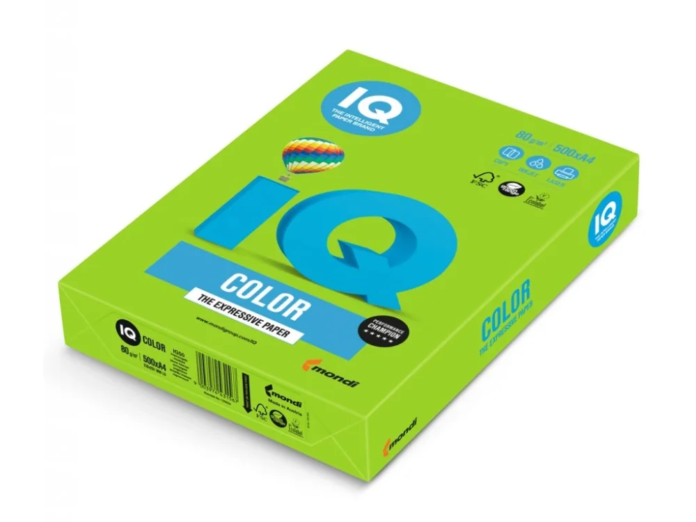 Pouze Dnes IQ COLOR MA42 A4 80g májově zelená