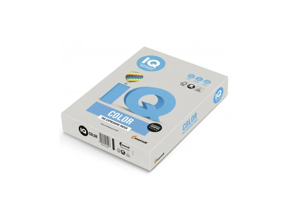 Jen Po Omezenou Doba IQ COLOR GR21 A4 160g šedá