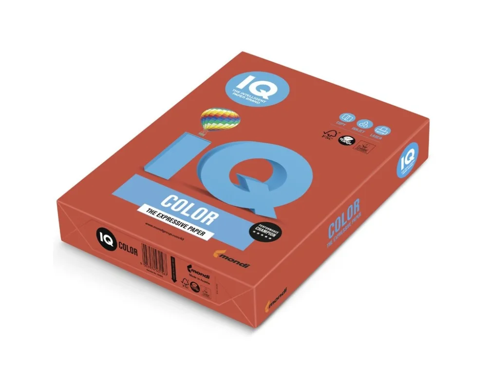 IQ COLOR CO44 A4 160g červená Bezpečná Platba