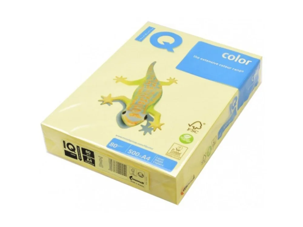 Cenově Výhodný IQ COLOR YE23 A3 160g světle žlutá