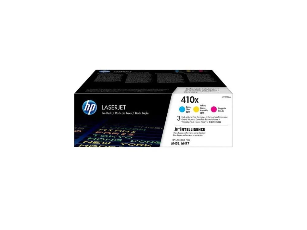 Tovární Cena Originální sada tonerů HP CF252XM CMY
