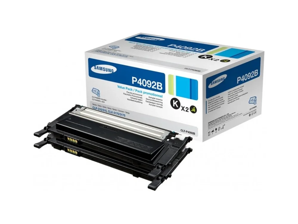 Originální toner Samsung CLT-P4092B duopack Omezená Nabídka