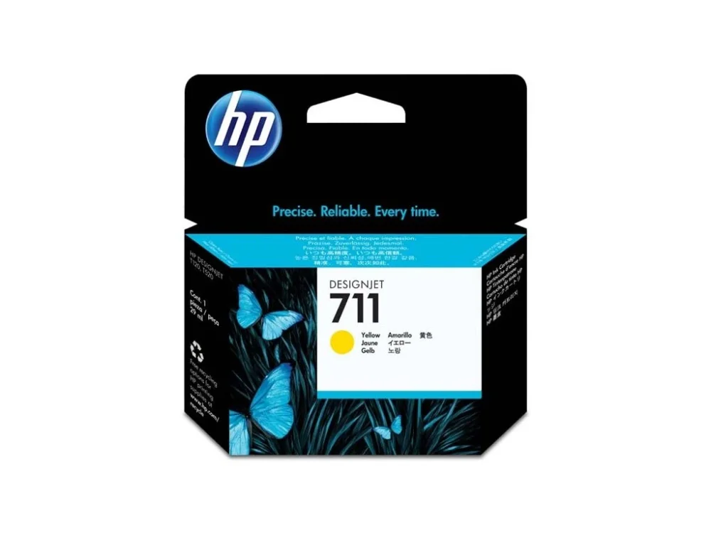 Přímo Od Výrobce Originální inkoust HP CZ132 no.711 žlutý