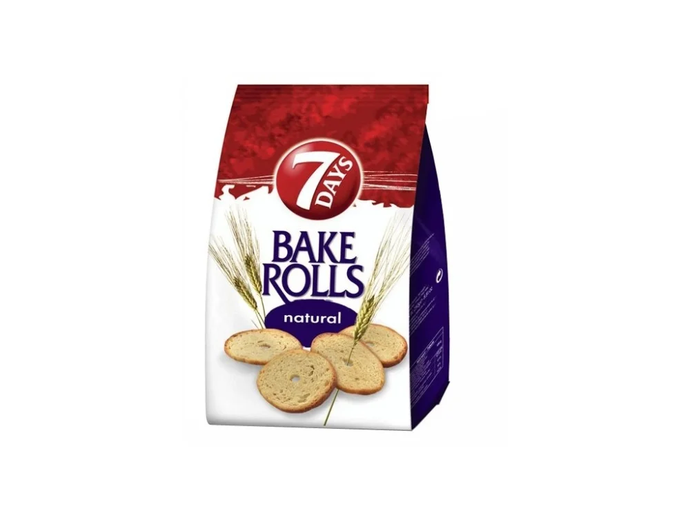 Bake Rolls 7days přírodní 80g Výhodná Nabídka
