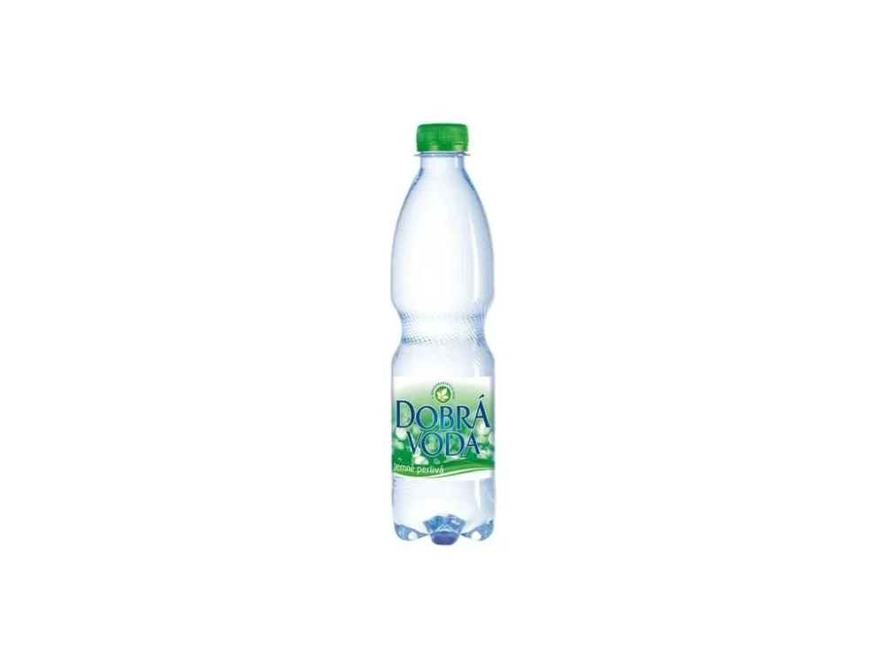 Nejprodávanější Dobrá Voda jemně perlivá 8x0,5l