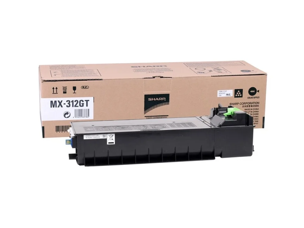 Vrácení Zdarma Originální toner Sharp MX-312GT černý