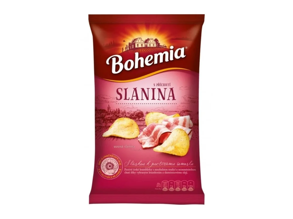 Bohemia Chips slanina 200g Víkendová Akce