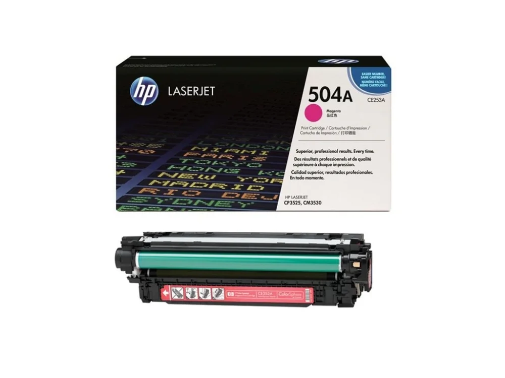 Originální toner HP CE253A magenta Autentický