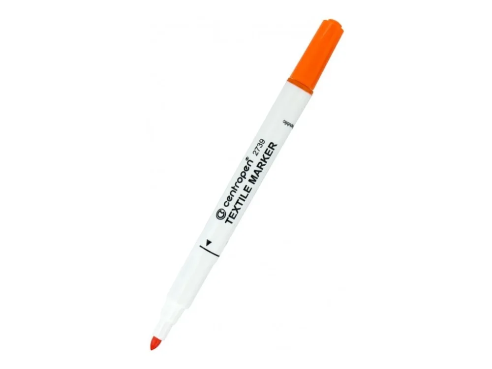 Centropen 2739 značkovač na textil oranžový Značkový