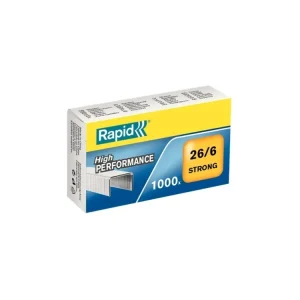 Autentický Drátky do sešívaček Rapid 26/6 Strong 1000ks