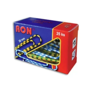 Zlevněný Kancelářské spony zebra RON 473B 50mm
