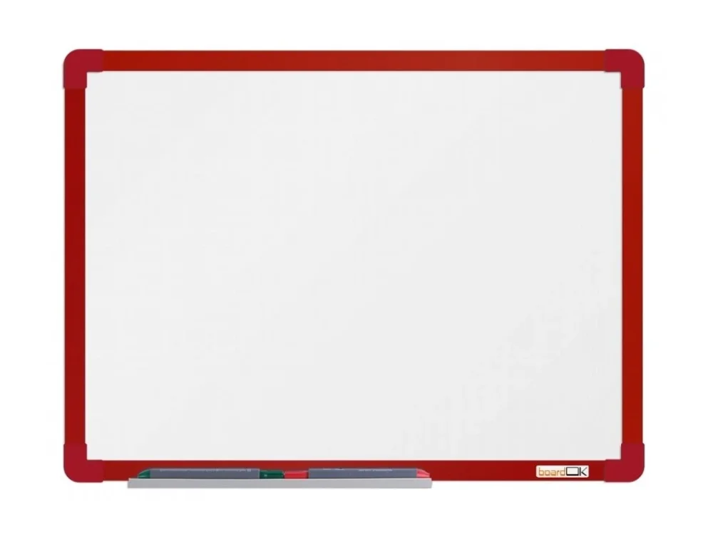 Zlevněný Keramická tabule BoardOK 60x45cm červená