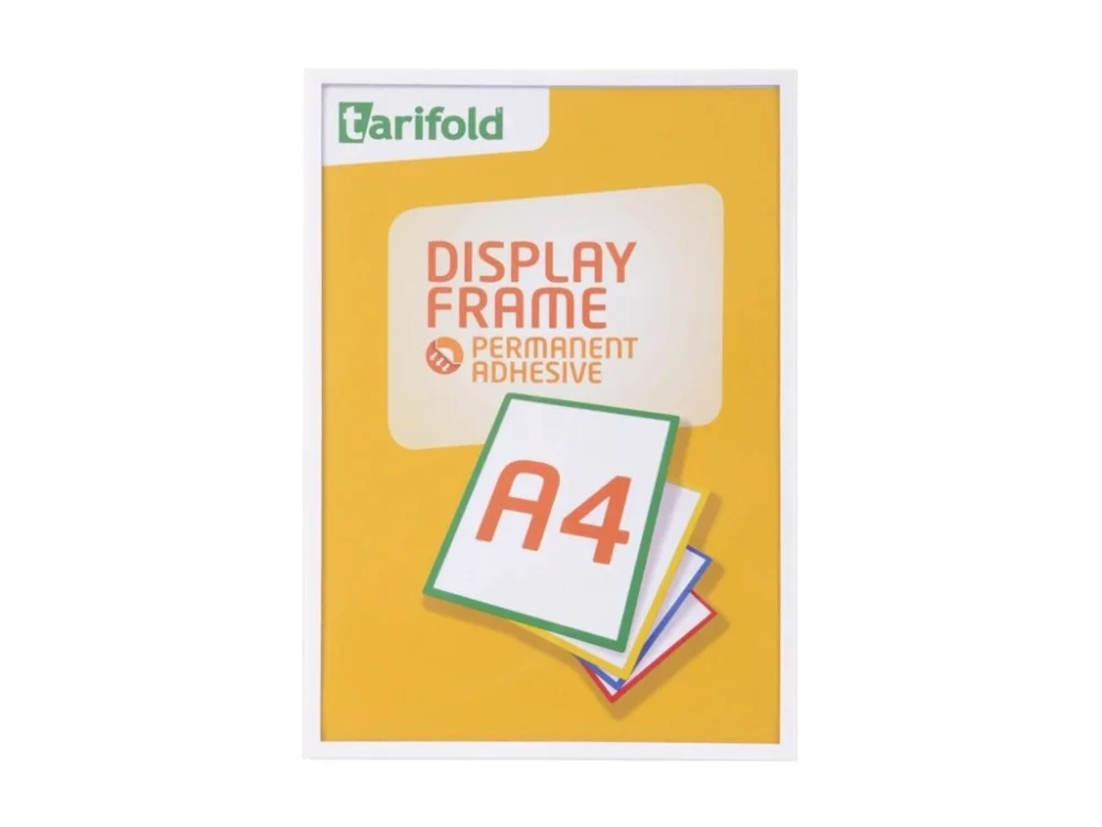 Rámeček TARIFOLD Display Frame A4 bílý Rychlé Dodání