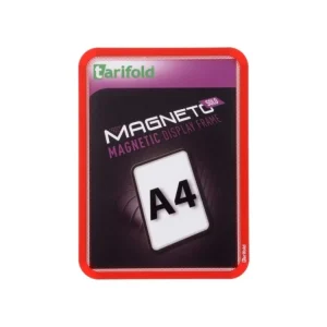 Sezónní Sleva Kapsa s rámečkem TARIFOLD Magneto Solo A4 červená
