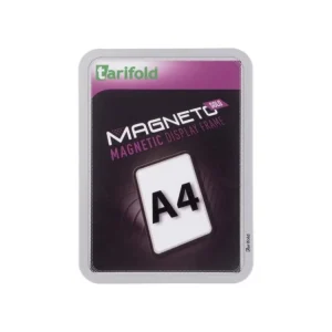 Akční Nabídka Kapsa s rámečkem TARIFOLD Magneto Solo A4 stříbrná
