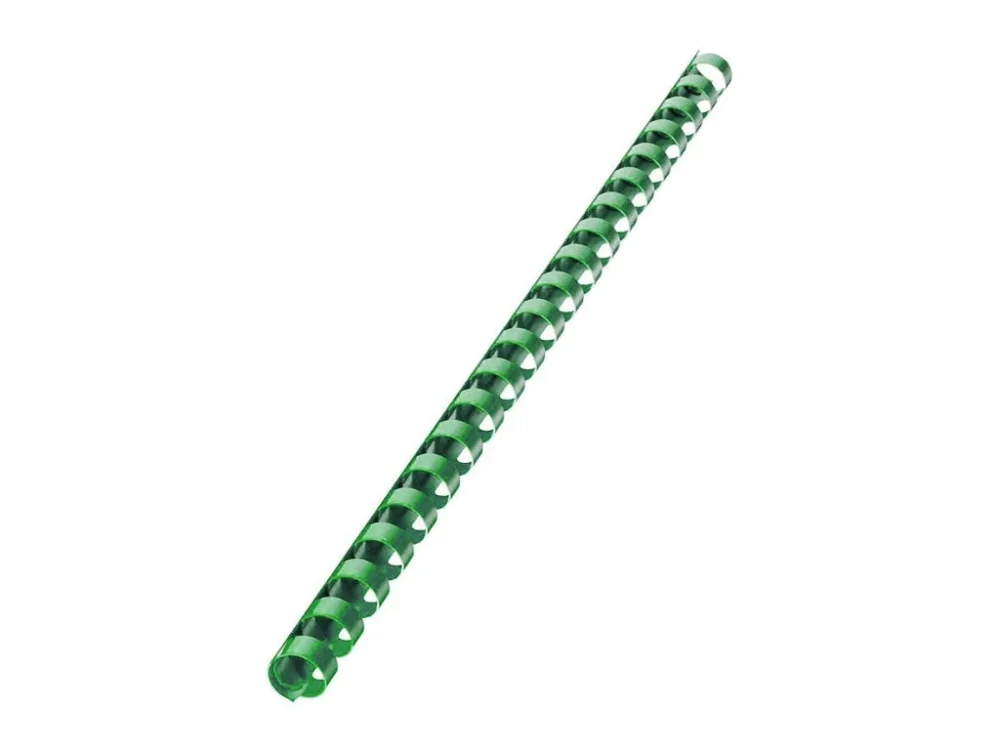 Plastový hřbet 8mm zelený 100ks Top Prodej