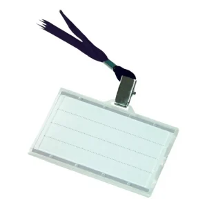 Akční Nabídka Jmenovka 88x54mm s černou šňůrkou