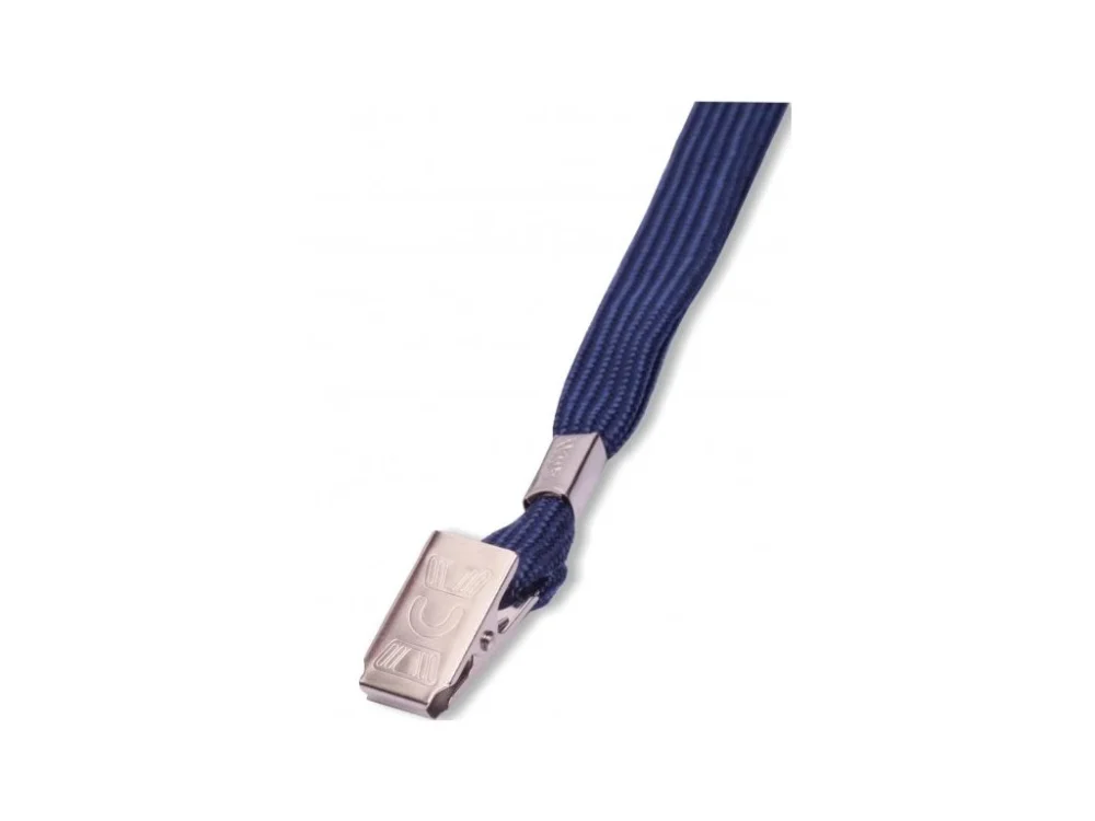 Šňůrka na krk LILY 10mm x 90cm modrá Víkendová Akce