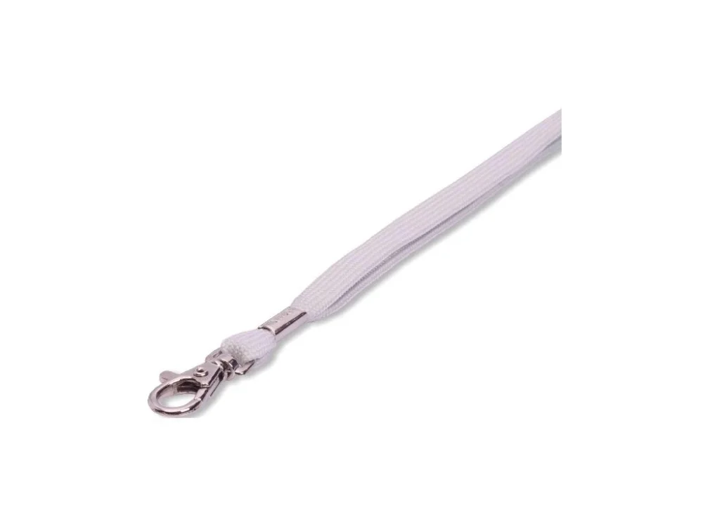 Šňůrka na krk ROSE 12mm x 90cm šedá Tovární Cena