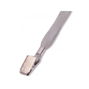 Šňůrka na krk LILY 10mm x 90cm šedá Akční Nabídka