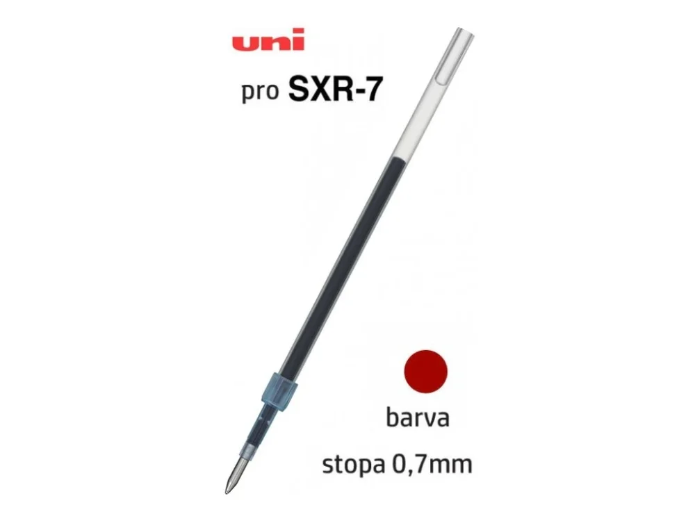 Náplň UNI SXR-7 JetStream červená Ověřený