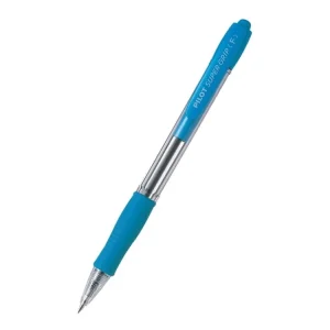 Kuličkové pero PILOT Super Grip 0.7 světle modré Časově Omezené