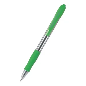 Kuličkové pero PILOT Super Grip 0.7 světle zelené Přímo Od Výrobce