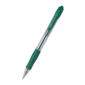 Kuličkové pero PILOT Super Grip 0.7 zelené Autentický