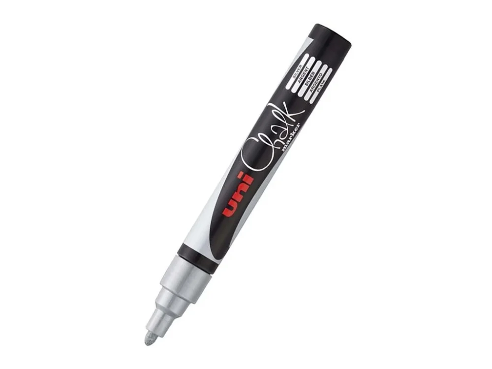 Koupit Online UNI PWE-5M ChalkMarker křídový stříbrný