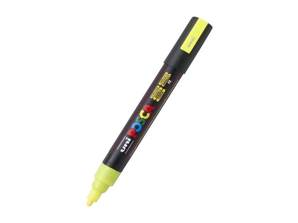 Nejprodávanější POSCA PC-5M fluo žlutý
