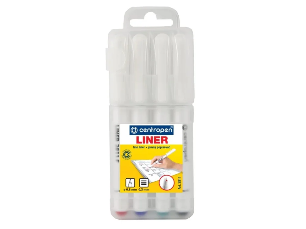 Nízká Cena Centropen 2811 liner sada 4ks