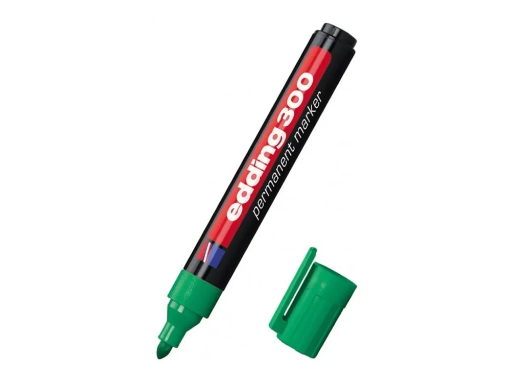 Edding 300 Permanent zelený Ihned K Objednání