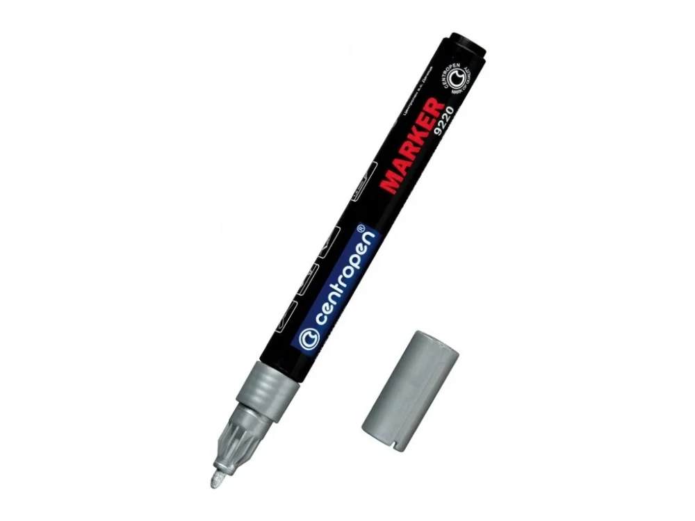 Centropen 9220 lakový značkovač stříbrný Finální Výprodej