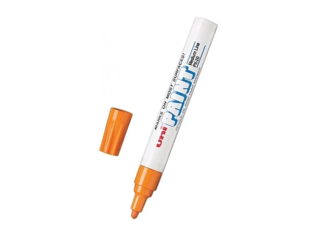 UNI Paint Marker PX-20 oranžový Oblíbený