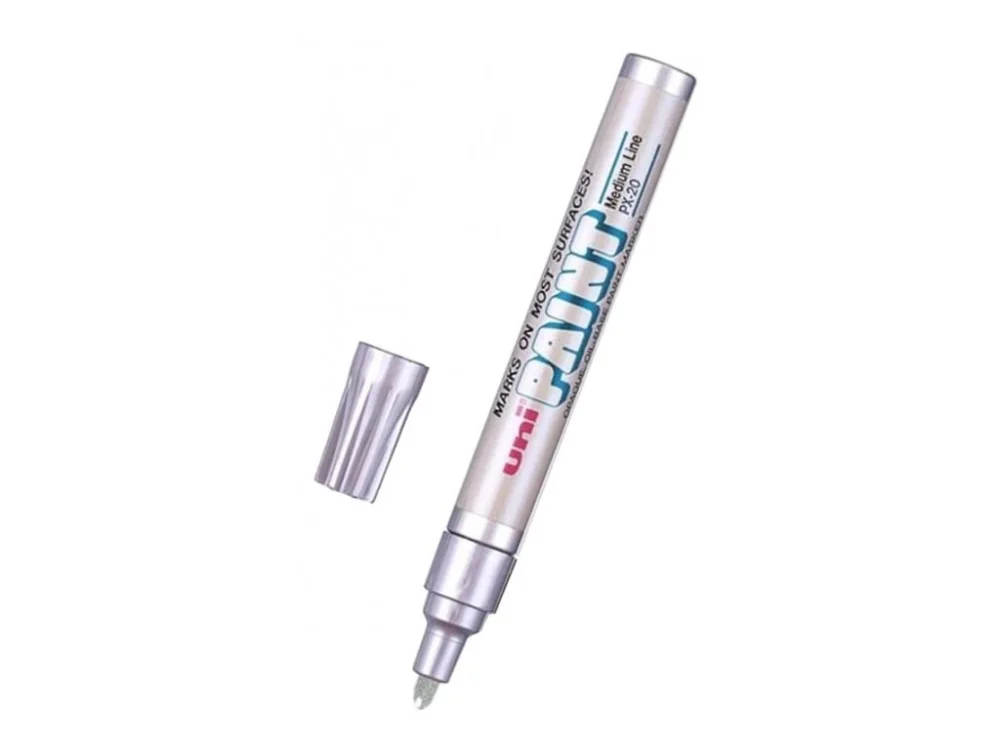 UNI Paint Marker PX-20 stříbrný Cenově Výhodný