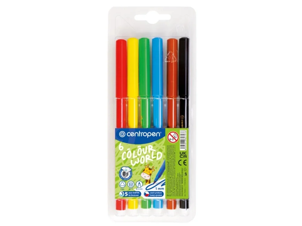 Levný Centropen Colour World 7550 sada 6ks