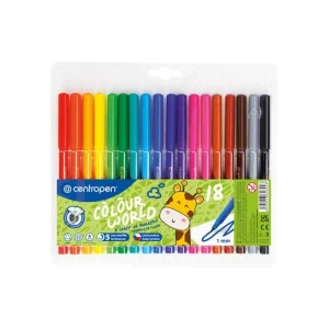 Nová Kolekce Centropen Colour World 7550 vypratelné 18ks