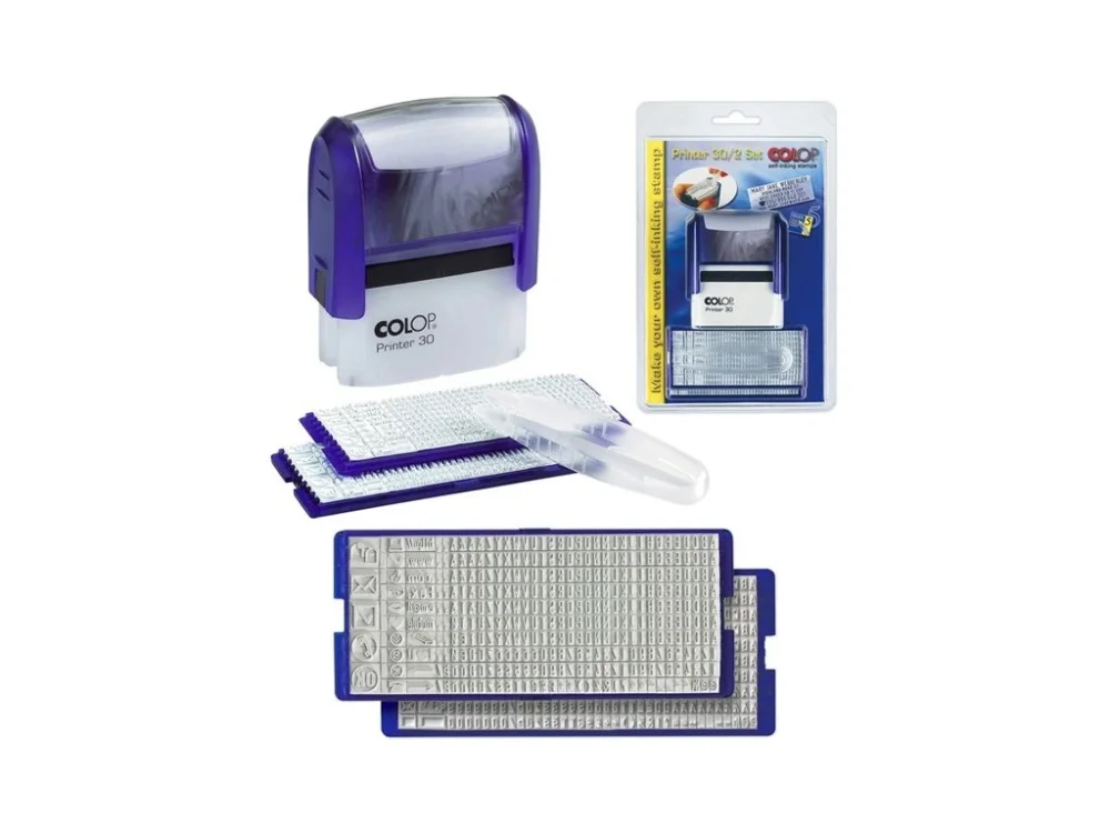 Rychlé Dodání Razítko COLOP PRINTER 30/2 set