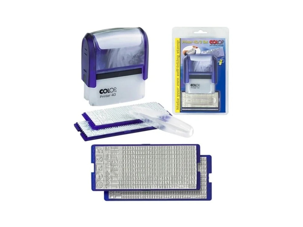 Rychlé Dodání Razítko COLOP PRINTER 40/2 set