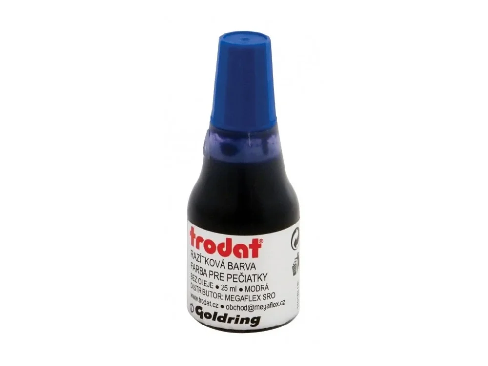 Časově Omezené Razítková barva TRODAT 25ml modrá