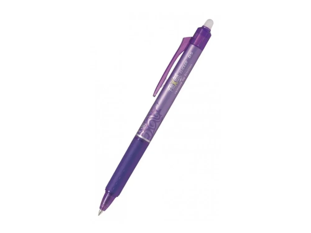 Dokud Zásoby Vydrží PILOT FriXion Clicker 0.5mm fialový