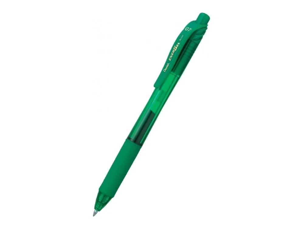 Autentický Gelové pero BL107 EnerGel 0,7mm zelené