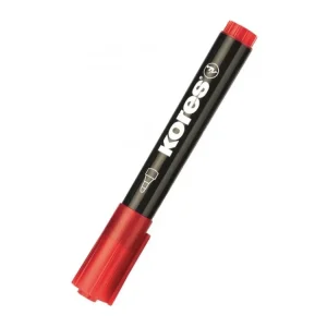 KORES permanent 3mm červený Omezená Nabídka