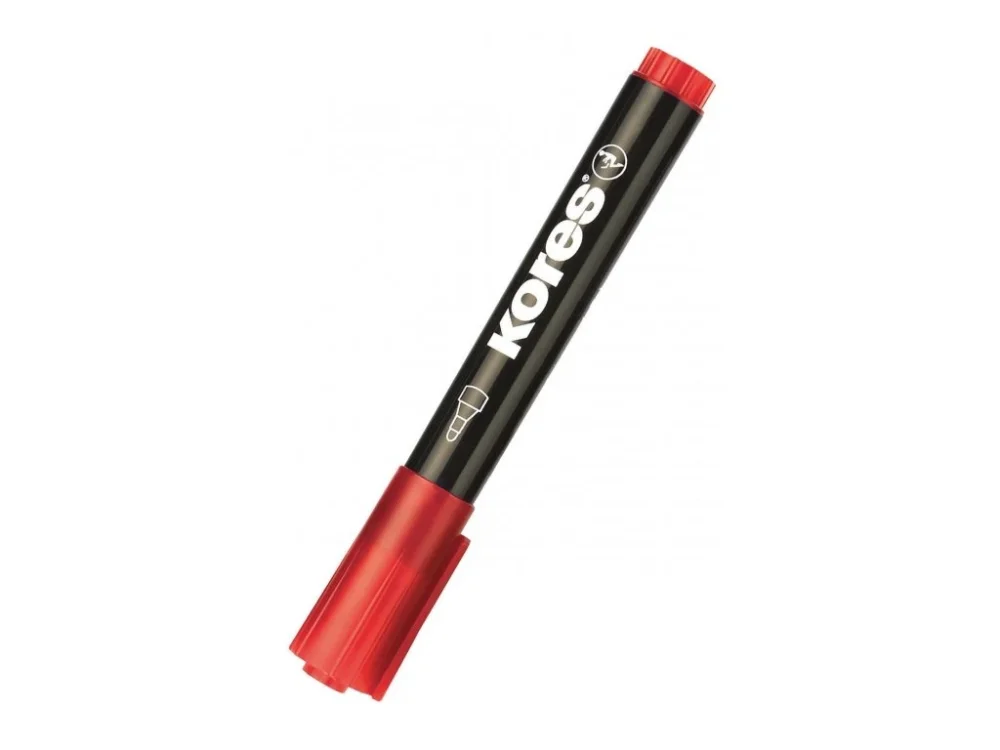 KORES permanent 3mm červený Omezená Nabídka