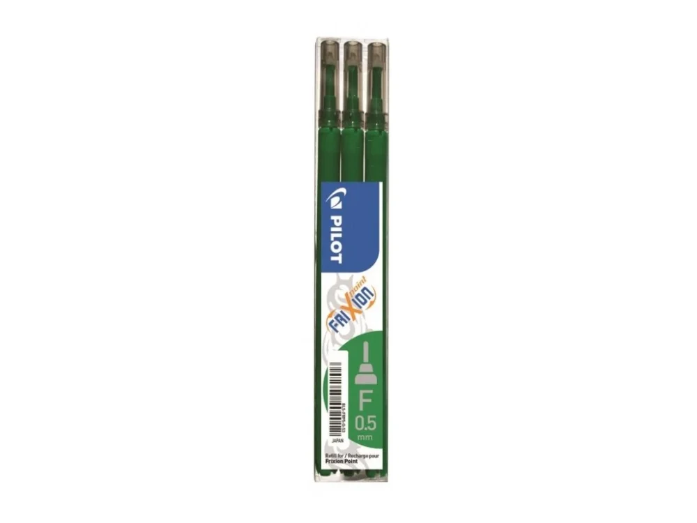 Náplň PILOT FriXion 0,5mm jehlový hrot zelená Hit Sezóny
